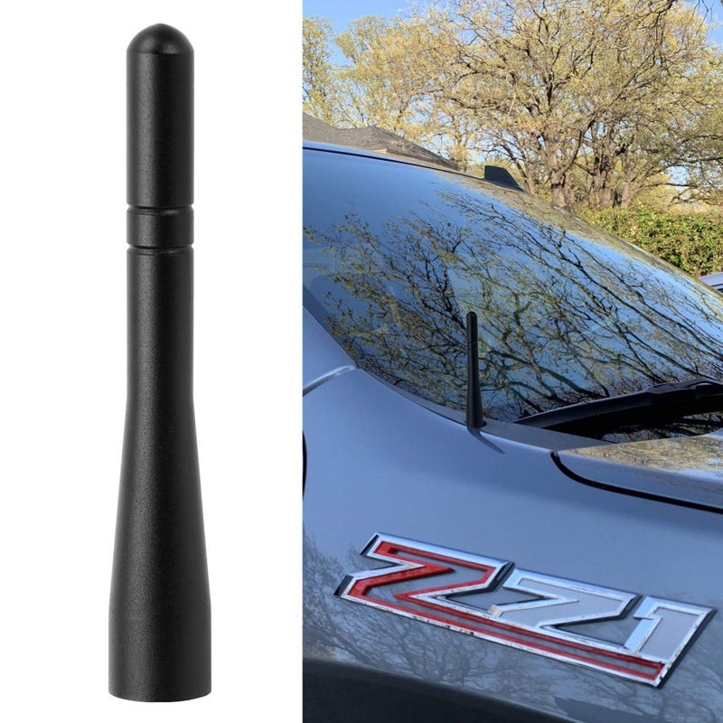 Bingfu Vehicle Short Antenna Mast Car Truck Mini Antenna Replacement for Heavy Duty Truck - Image 2